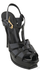Tribute Black Patent Heels