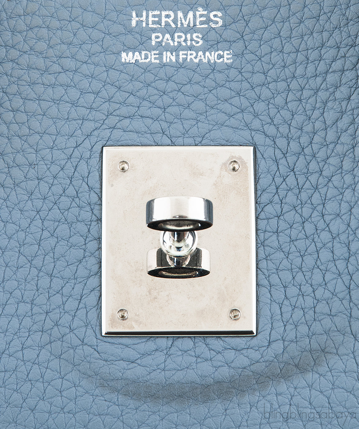 Birkin 35 Blue Lin Togo PHW