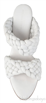 Curve Optic White Sandals