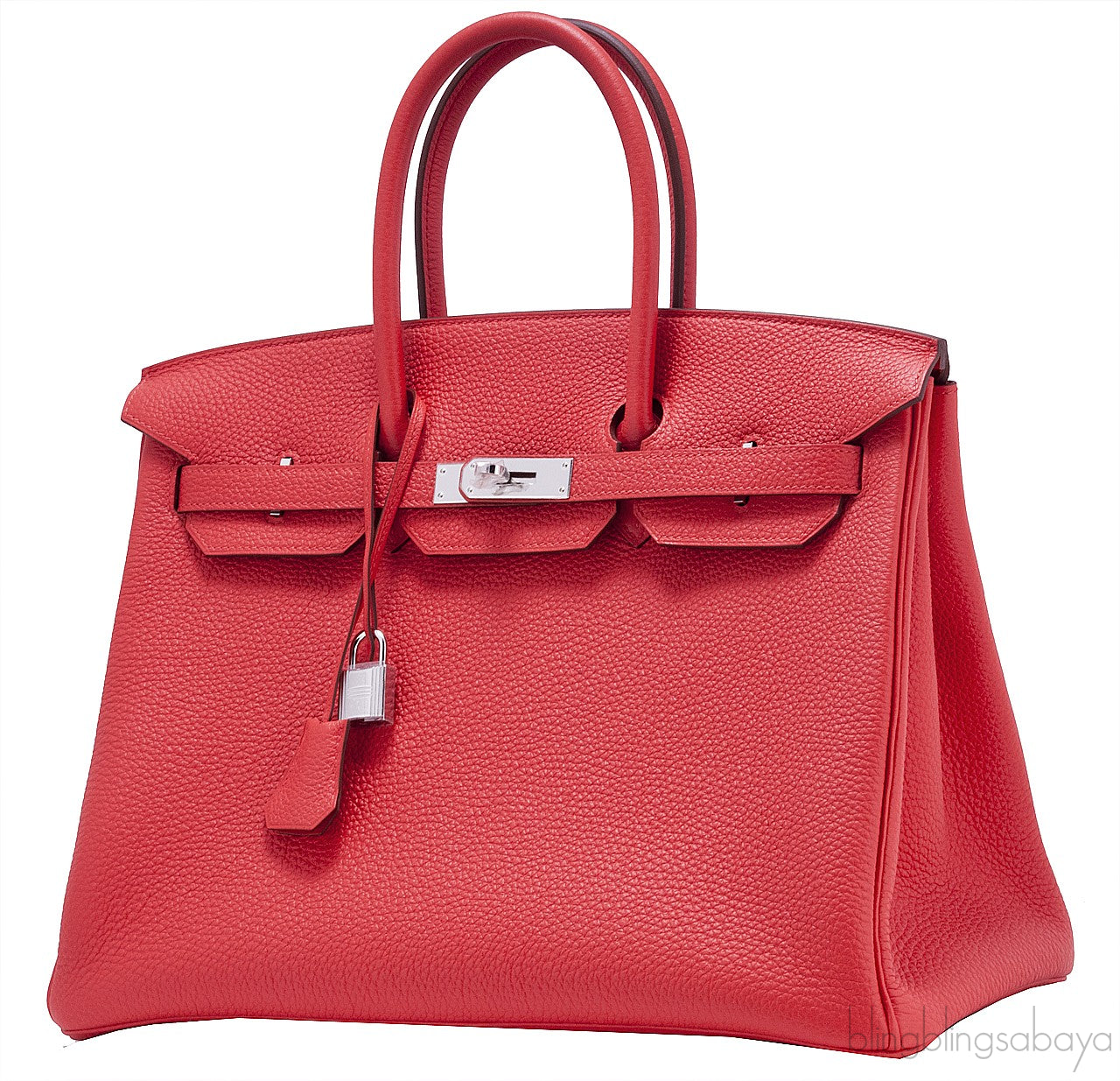 Birkin 35 Togo Capucine PHW