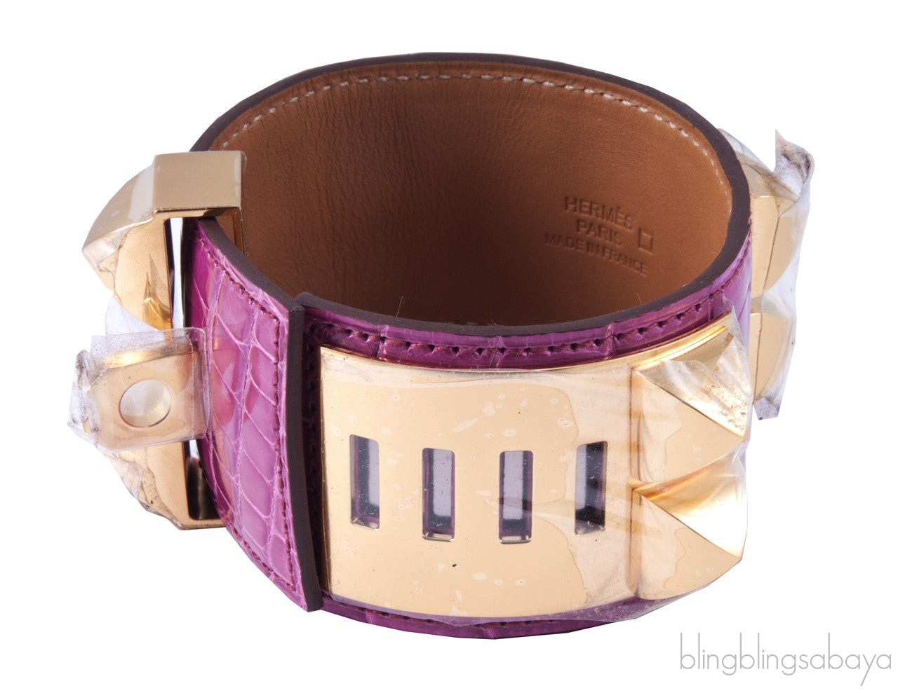CDC Fushia Alligator Croco GHW
