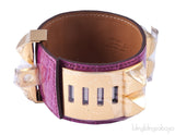 CDC Fushia Alligator Croco GHW