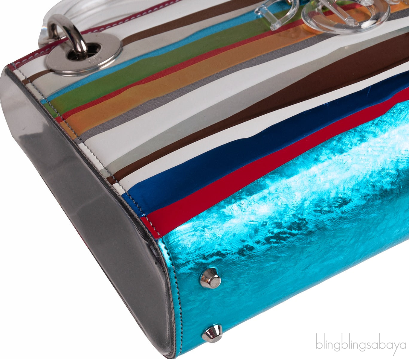Lady Dior Art Multicolor Acrylic Mini Shoulder Bag