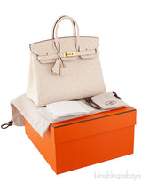 Birkin 25 Boreal Nata Ostrich GHW