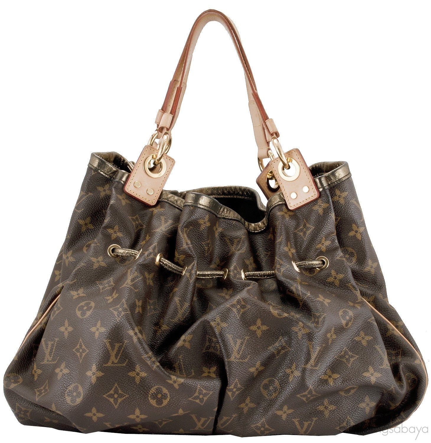 Irene Monogram Canvas Tote