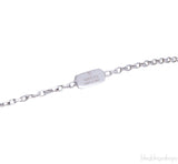 White Gold Icon Necklace