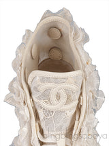 Floral Mesh Camellia Sneakers