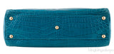Aqua Blue Crocodile Peek-a-boo