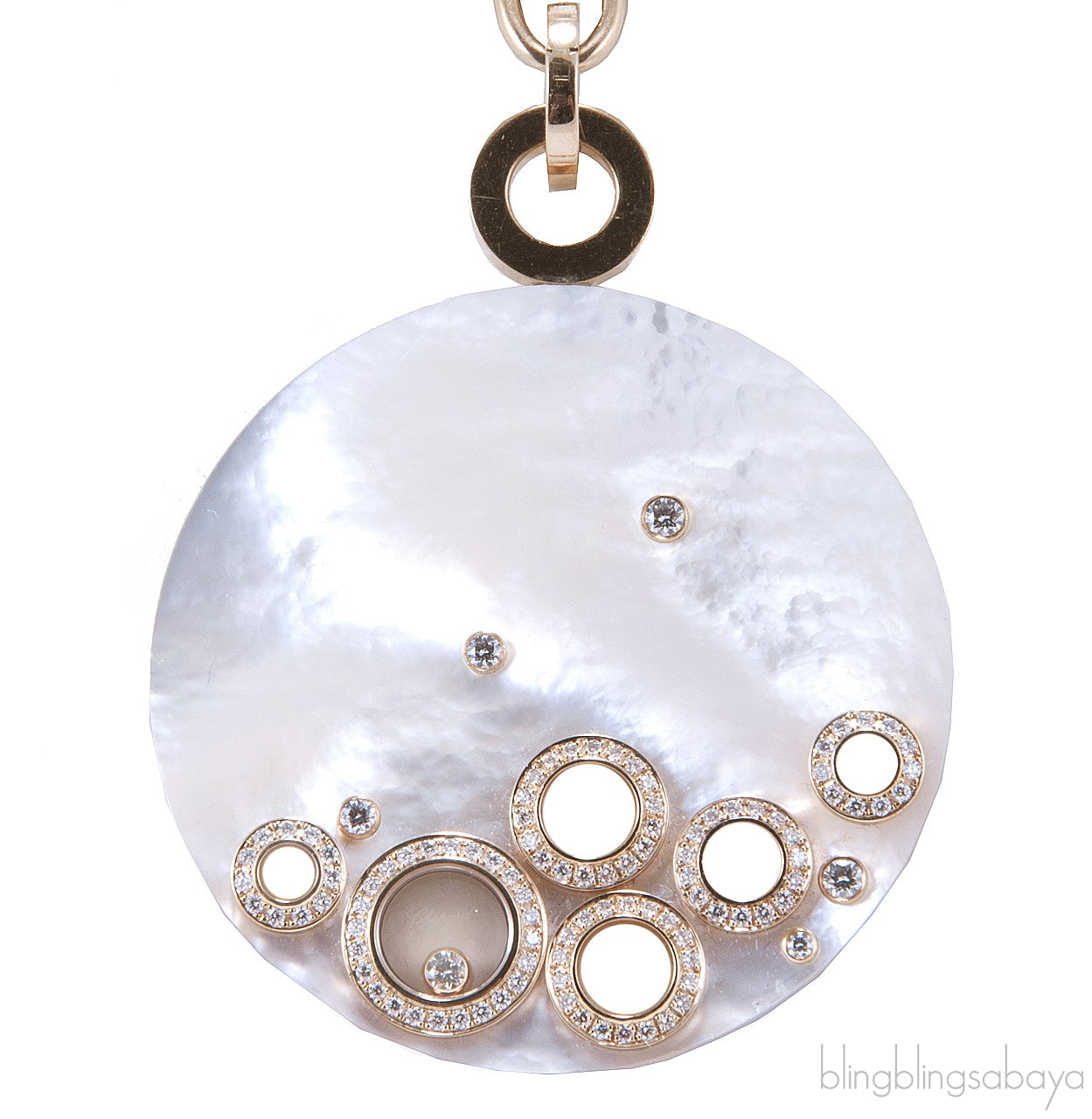 Happy Diamond Mother of Pearl Nec.