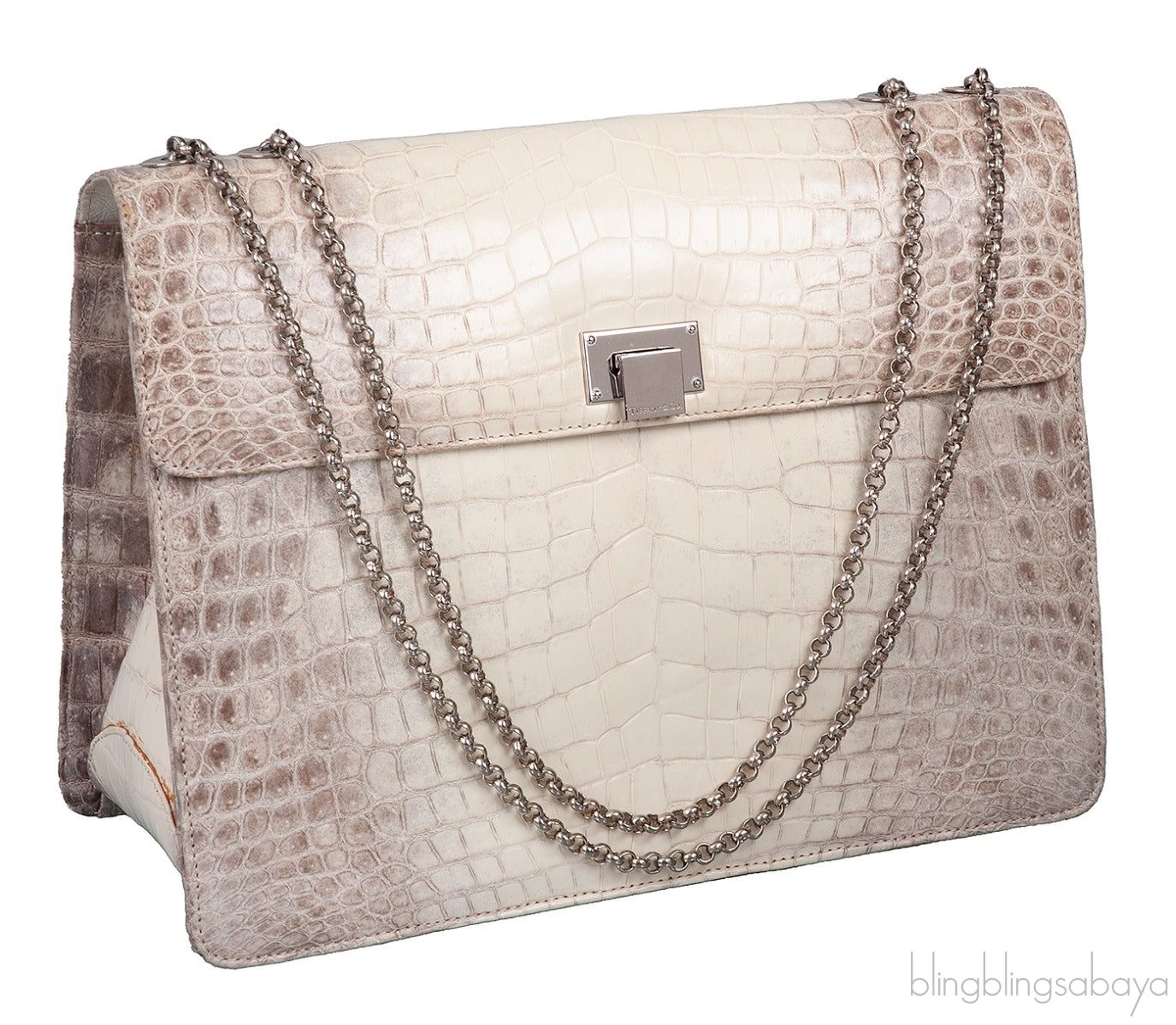 Cornelia Lunch Box Himalayan Crocodile Bag