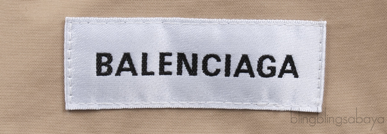 Beige Logo Hoodie Windbreaker