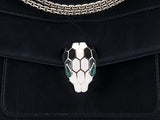 Serpenti Black Shoulder Bag