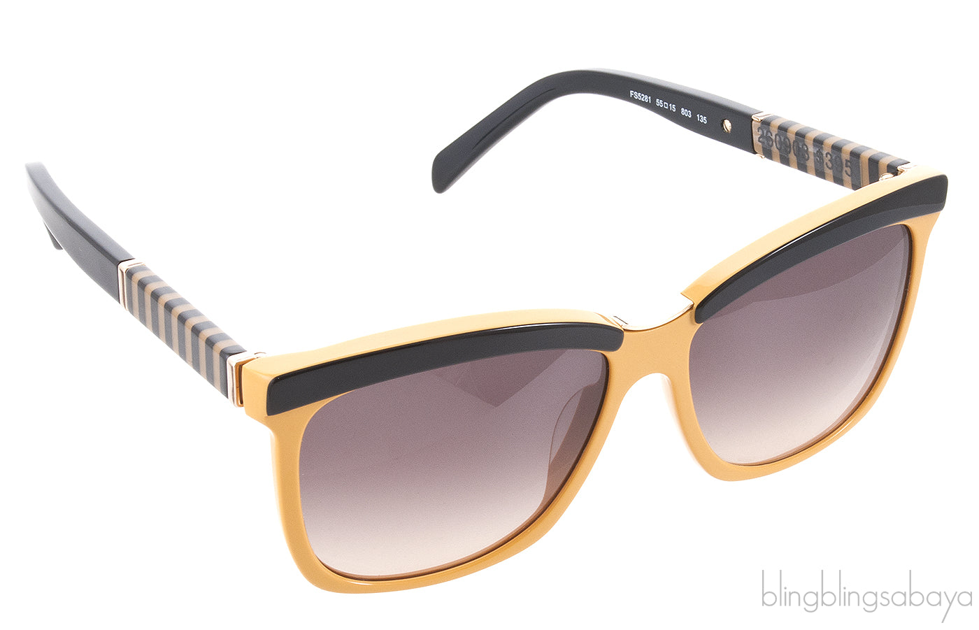 Black/Mustard FS5281 Sunglasses