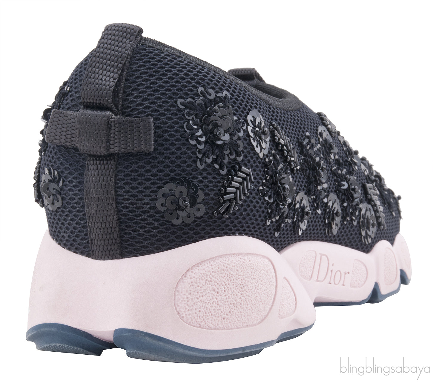Floral Black Fushion Sneakers