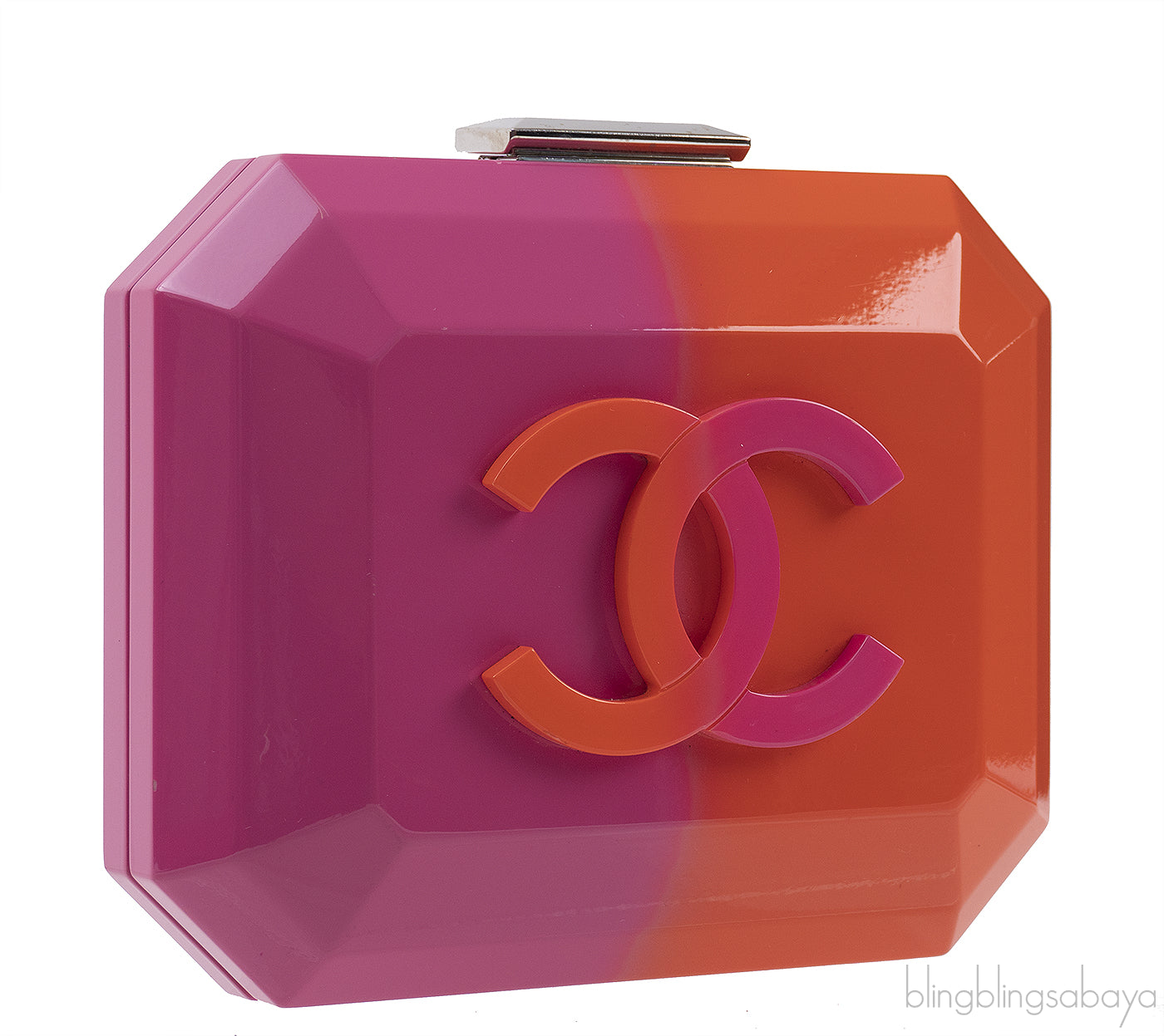 Chanel Minaudiere Ombre Plexiglass Bag