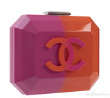 Chanel Minaudiere Ombre Plexiglass Bag