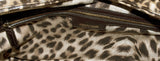 Grande Diva Patent Leopard Bag