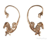 Gold Plated Mono Ear Cuff