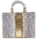 Lady Dior Royal Python Beige & Gold