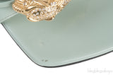 Pastel Green Tiger Head Slide Sandals