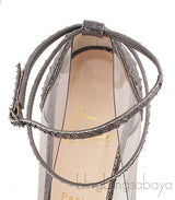 Un Bout PVC Silver Metallic Python