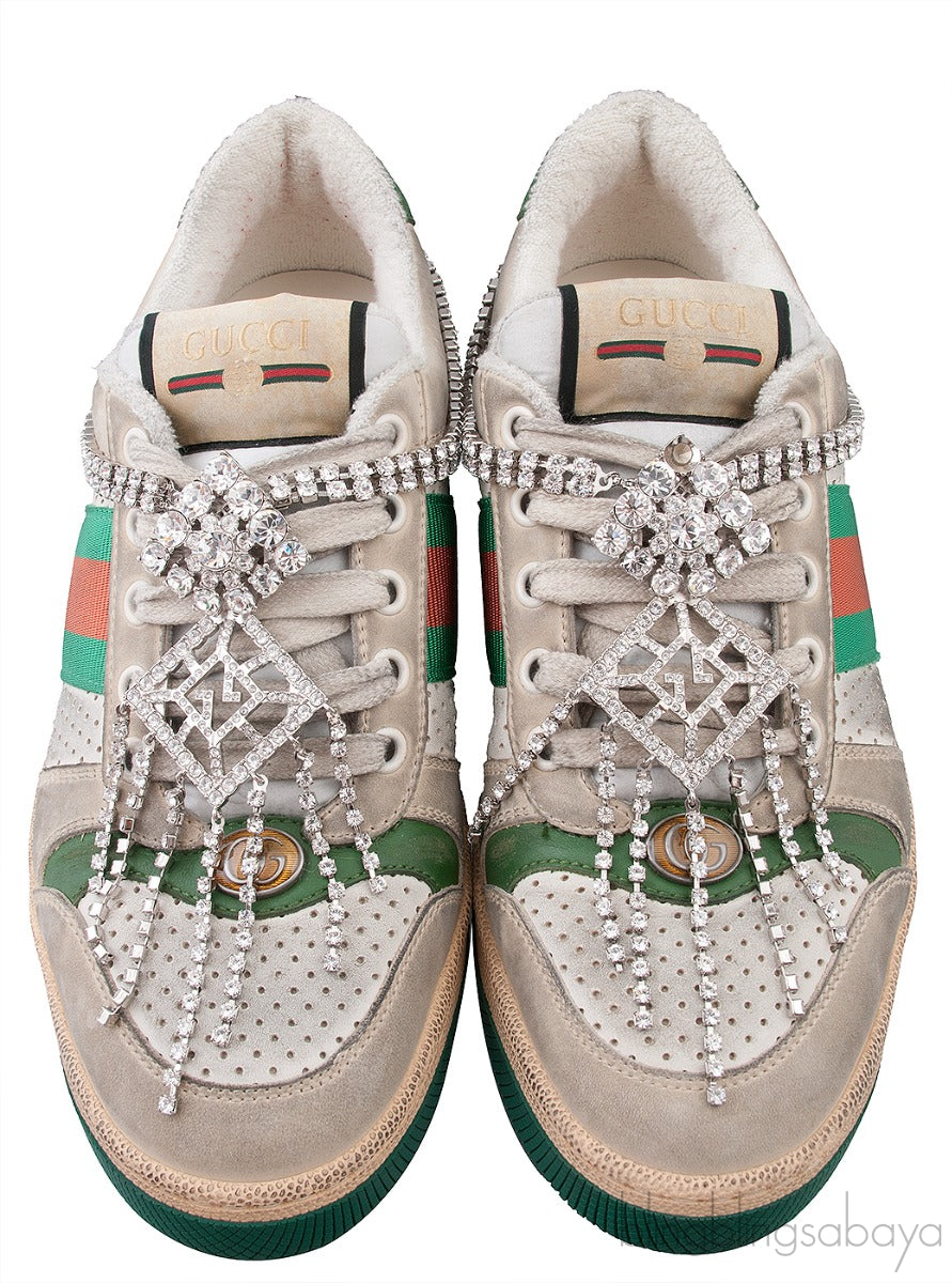 Screener Sneaker with Crystals