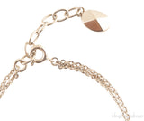 Gold Logo Strass Bracelet*