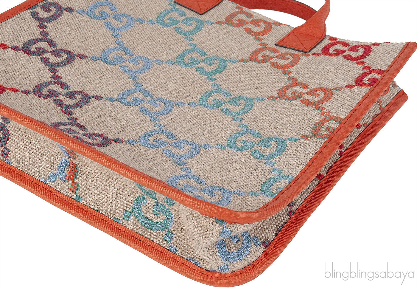 Gucci Multi-color GG Linen Kids Handbag