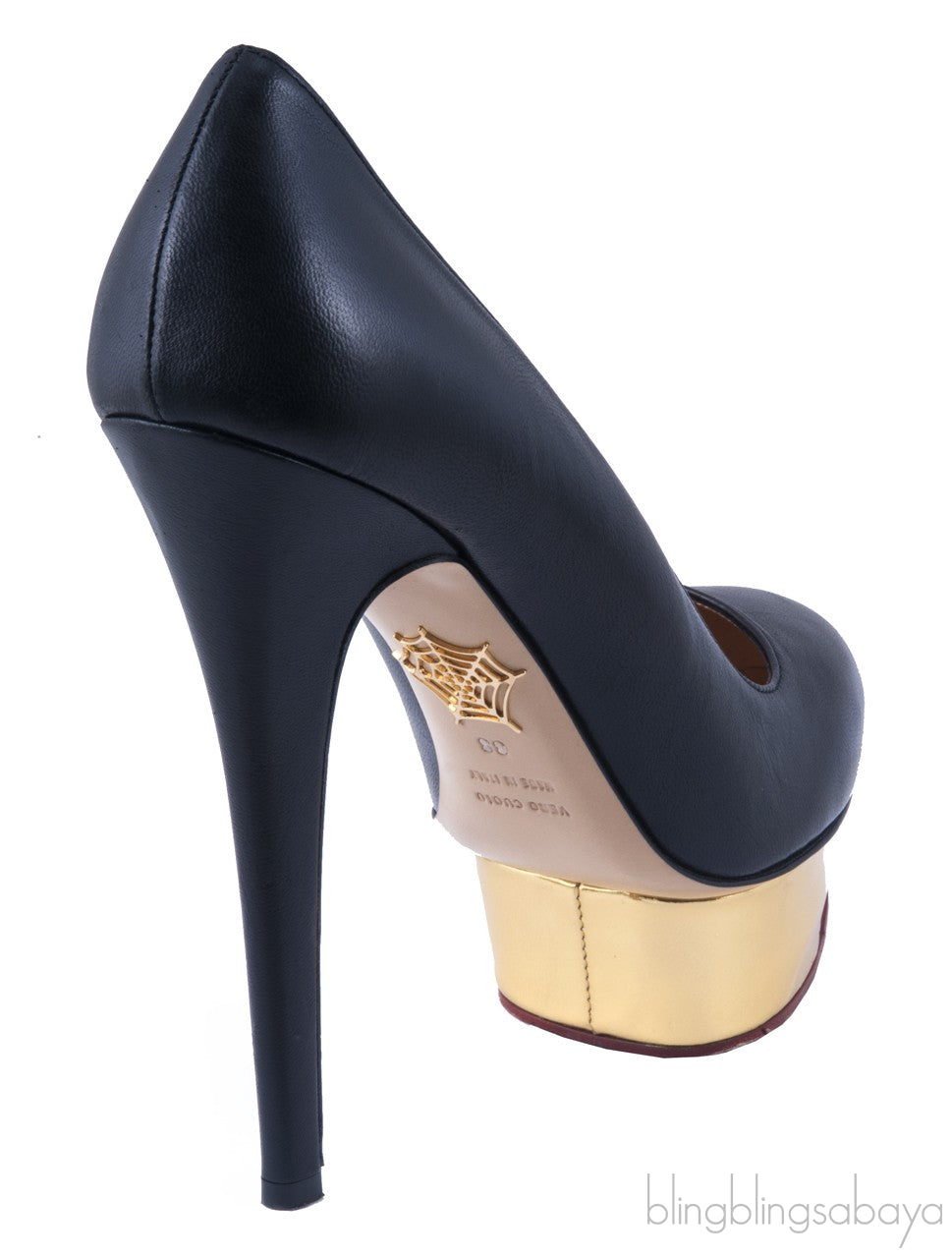 Dolly Leather Platform Pumps