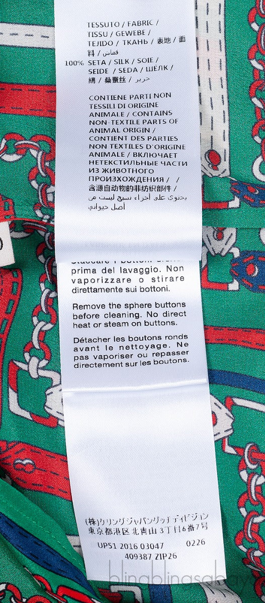 Green Printed Shirt & Pleated Skirt