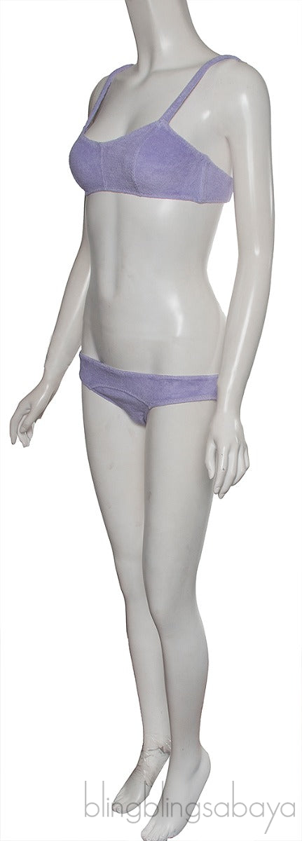 Lilac Stretch Bikini & Top