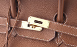Birkin 35 Gold Taurillon Clem