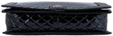 Black Patent XL Le Boy Shoulder Bag