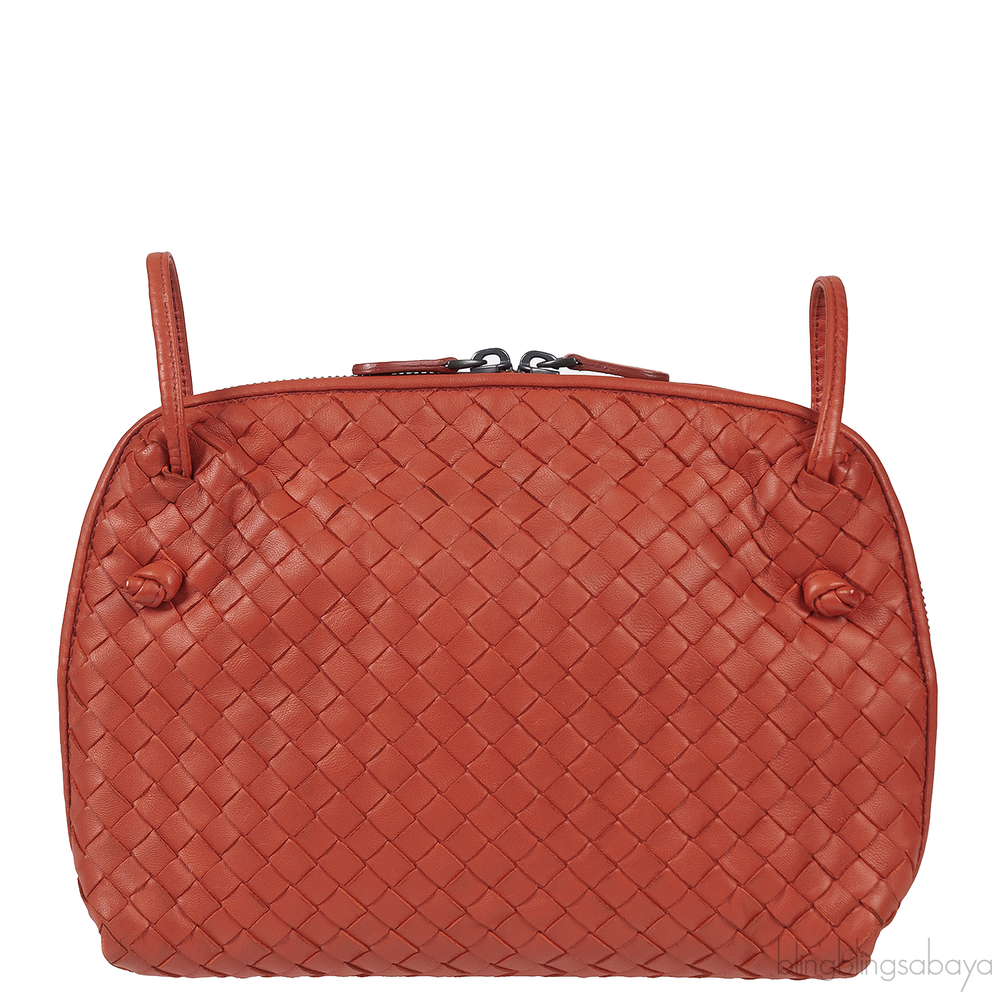 Intrecciatio Clutch Shoulder Bag