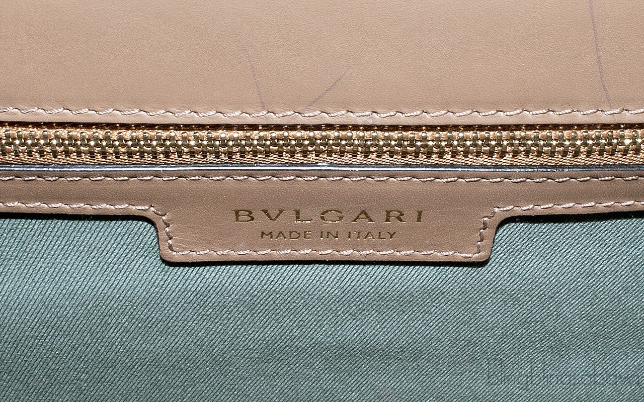 Serpenti Petra Brown Shoulder Bag