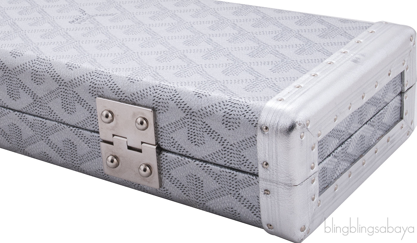 Silver Saint Honore Clutch
