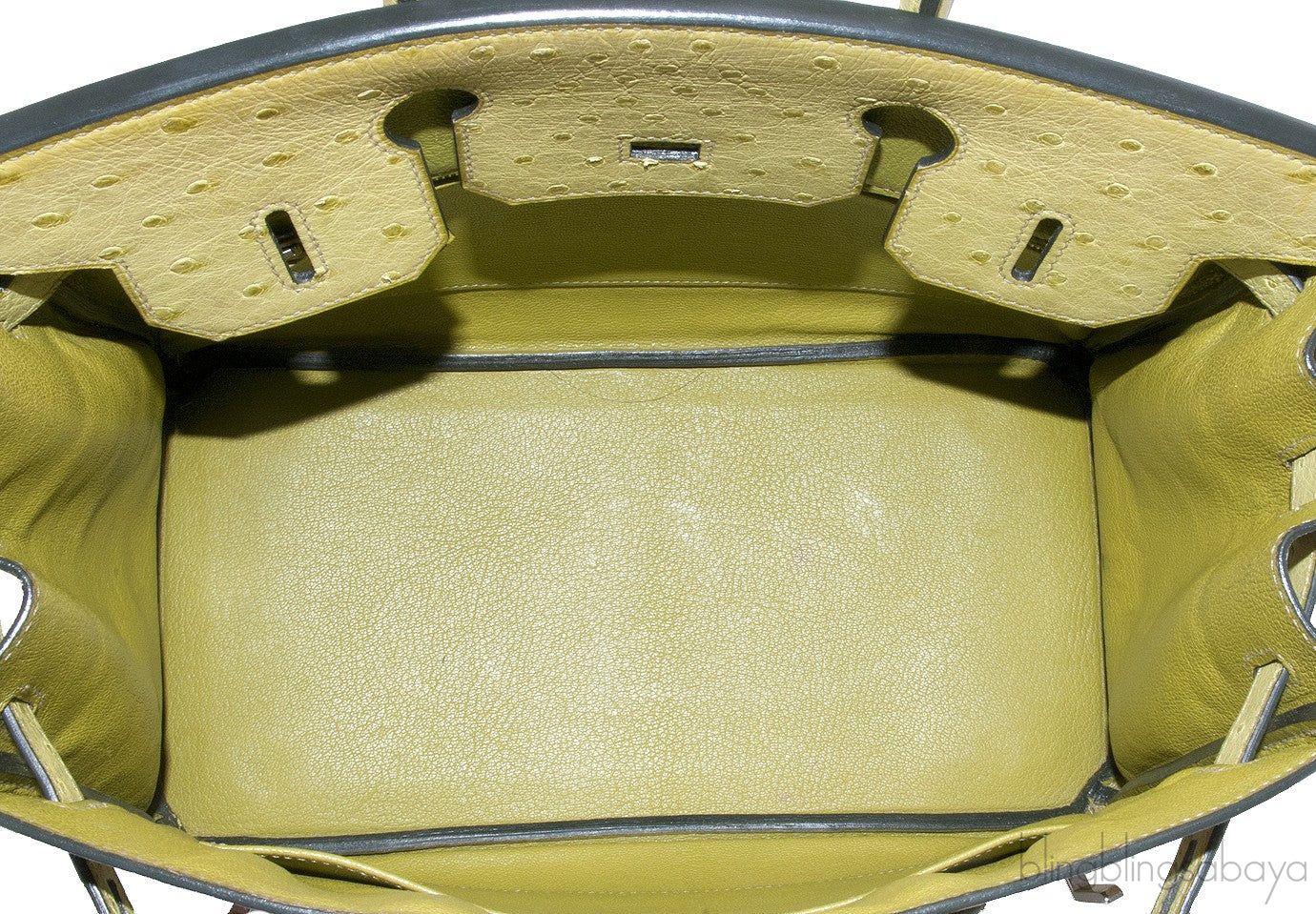Birkin 30 Ostrich Vert Anis*