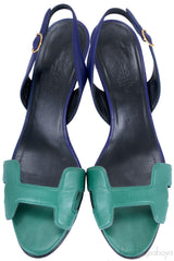 Bi-color Night 70 Slingback