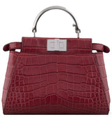 Red Micro Crocodile Peekaboo