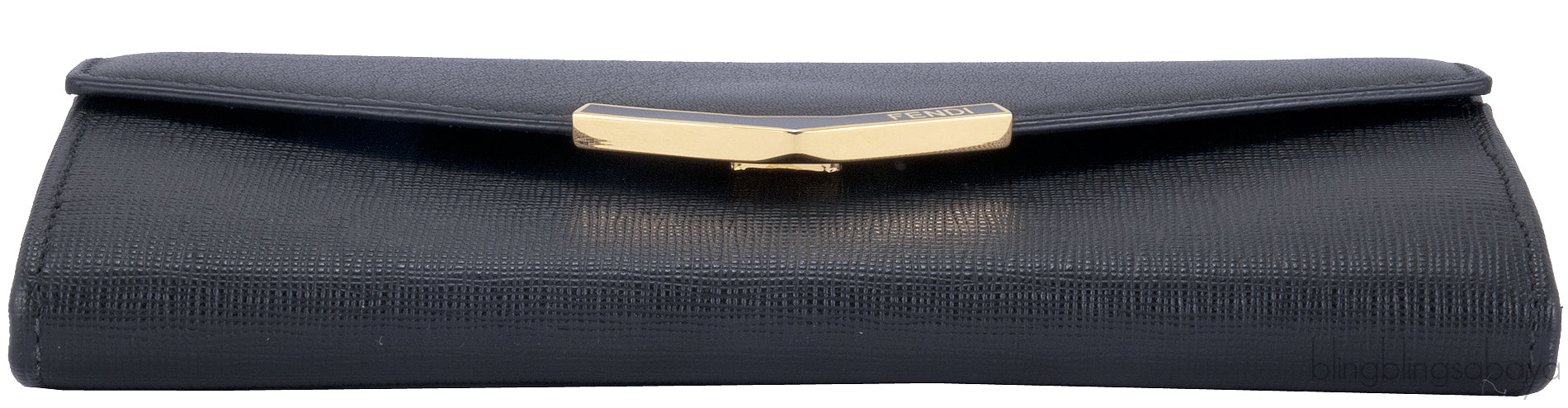 2Jours Black Saffiano Wallet*