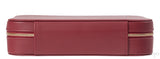 Cartier Travel Jewelery Box Leather Diabolo Red