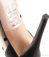 Polka dot Mesh Pointed Toe Heels