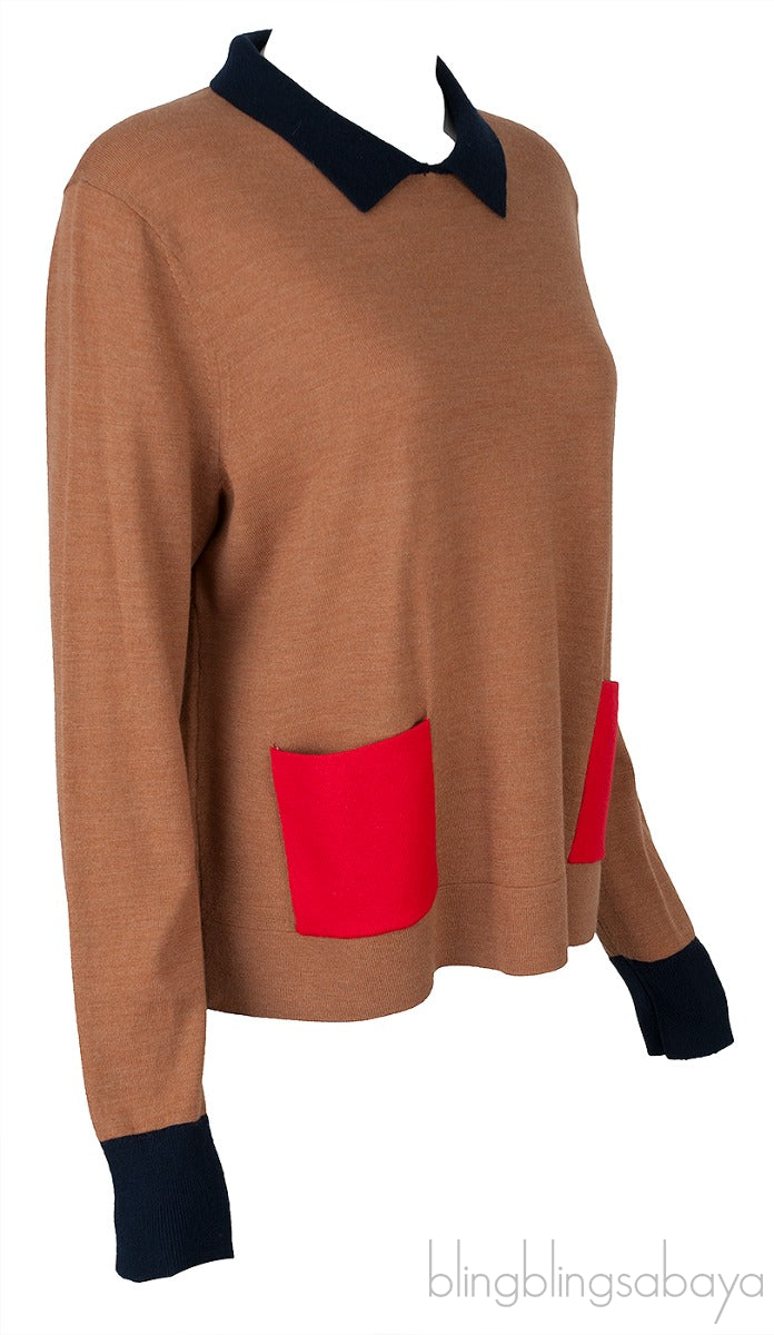 Melanie Colour Block Knit Jumper