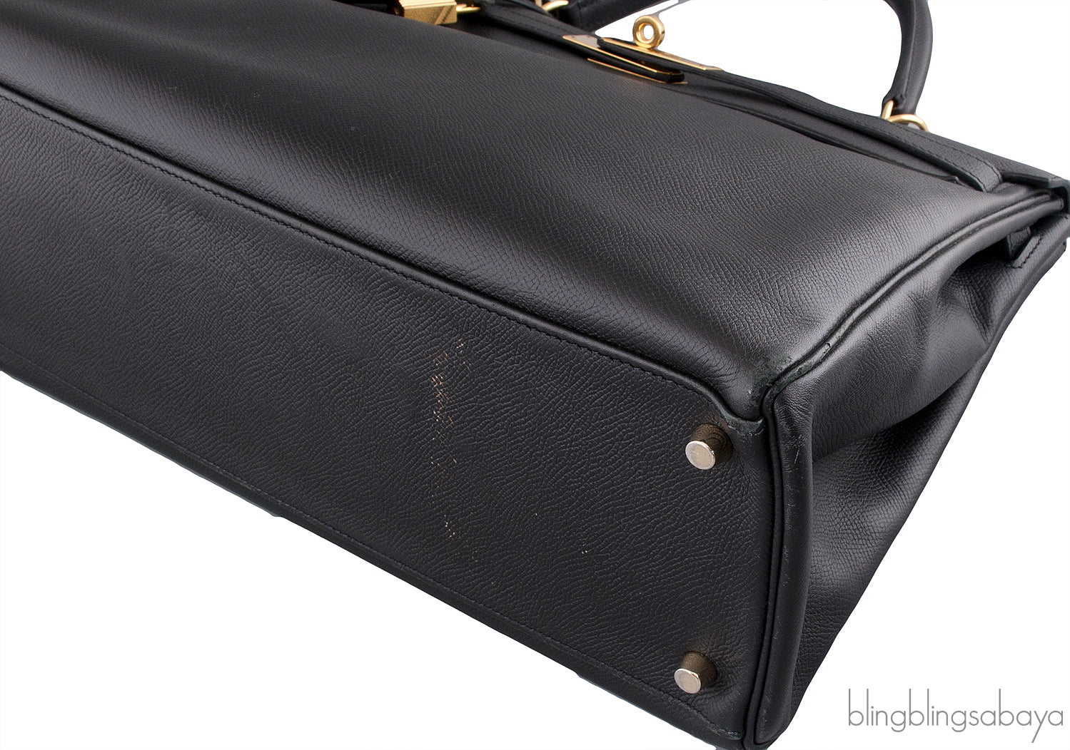 Kelly 35 Black Epsom Retourne