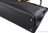 Kelly 35 Black Epsom Retourne