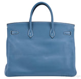 Birkin 40 Blue Jean Togo