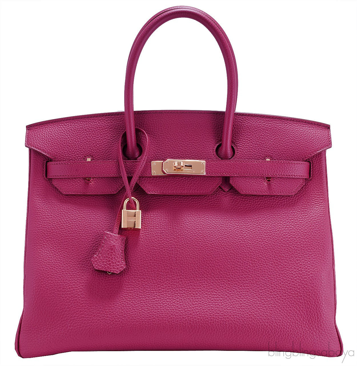 Birkin 35 Rubis Togo GHW