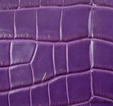 Fendi Purple Crocodile Medium Peekaboo GHW