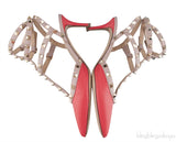 Rockstud Coral Nude Slingback