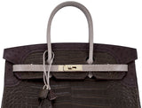 Birkin Ghillies Croc Lizard Ostrich